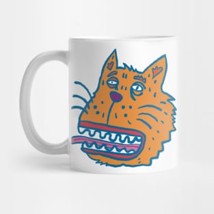 Crazy cat Mug